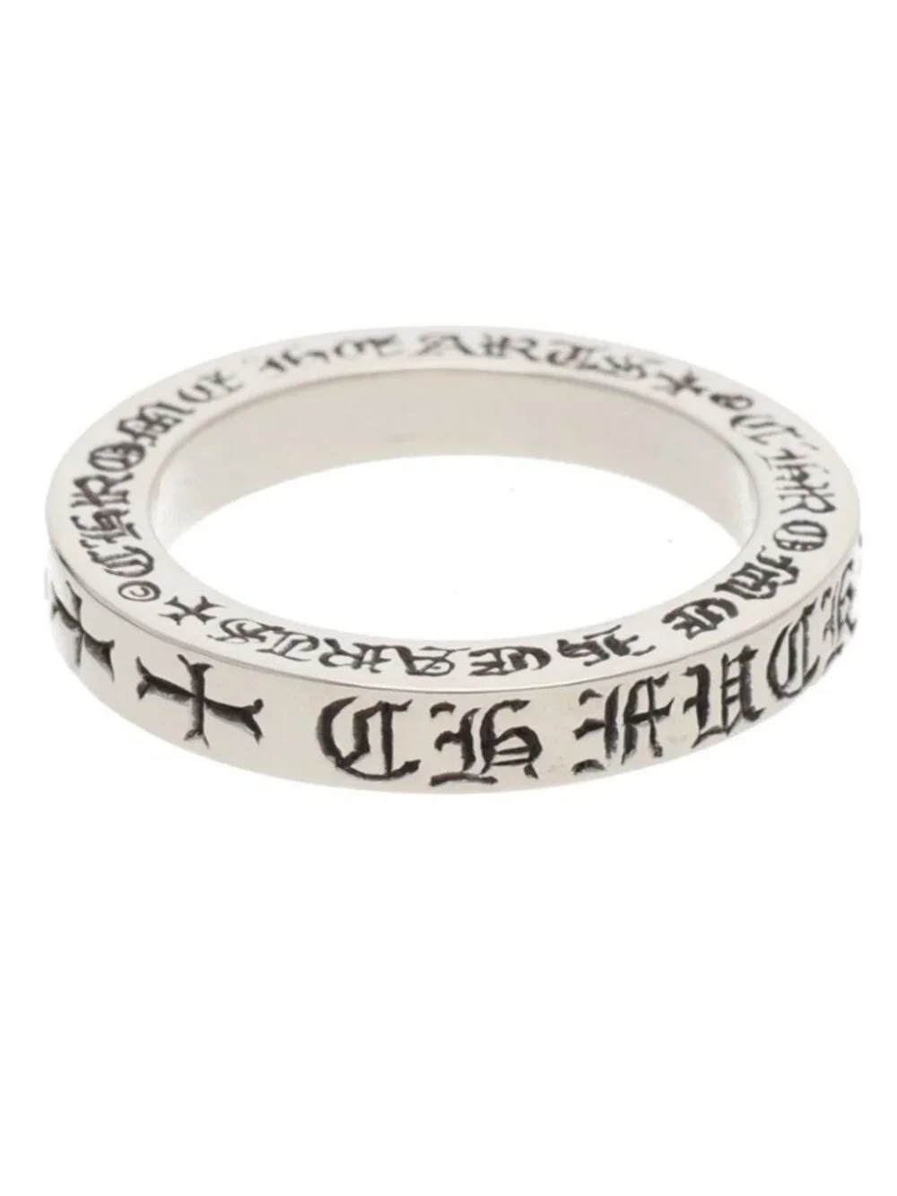 Chrome Hearts mm Spacer Fuckyou Silver Ring